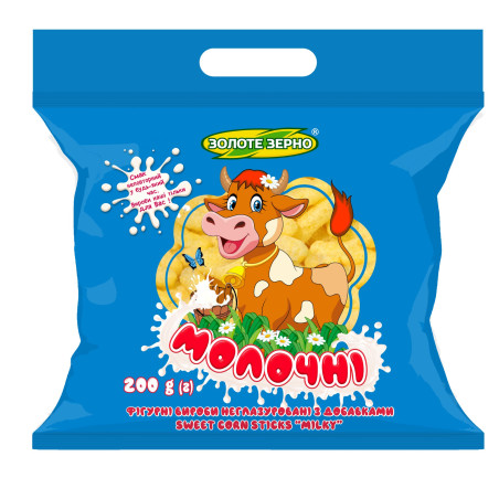 ZZ Kukuřičné křupky "Mléčné", 200g/10ks