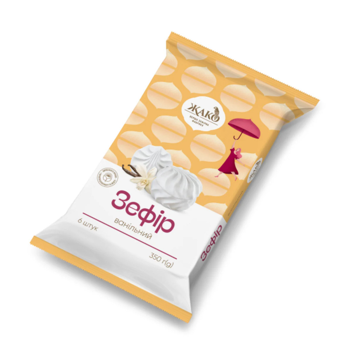 Žako Zefír Vanilkový, 350g/10ks