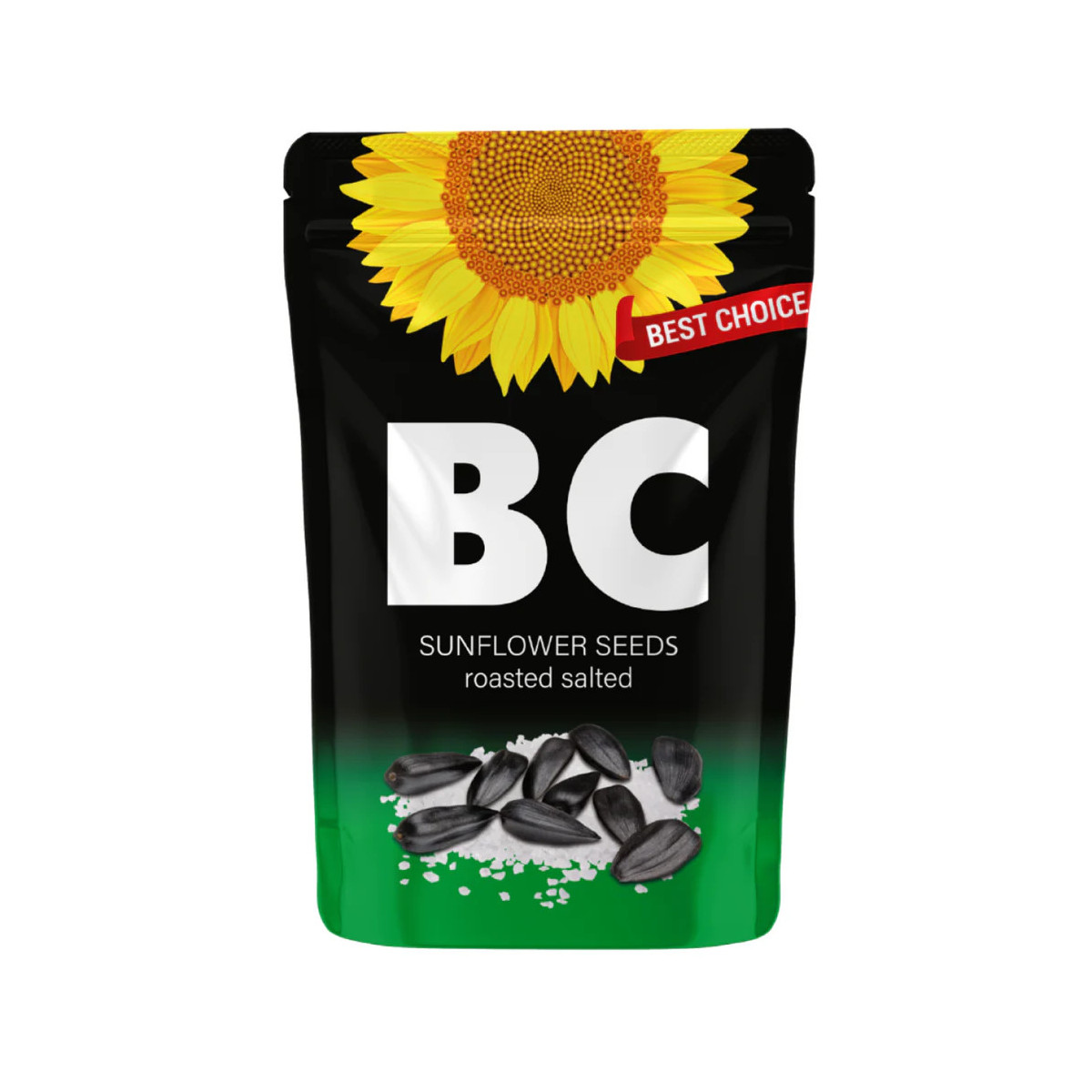 VS BC Slunečnicová semínka neloupaná pražená solená, 300g/10ks