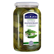 TM Nezhyn Konzervovaný okurky na nežinský způsob, 920g/12ks