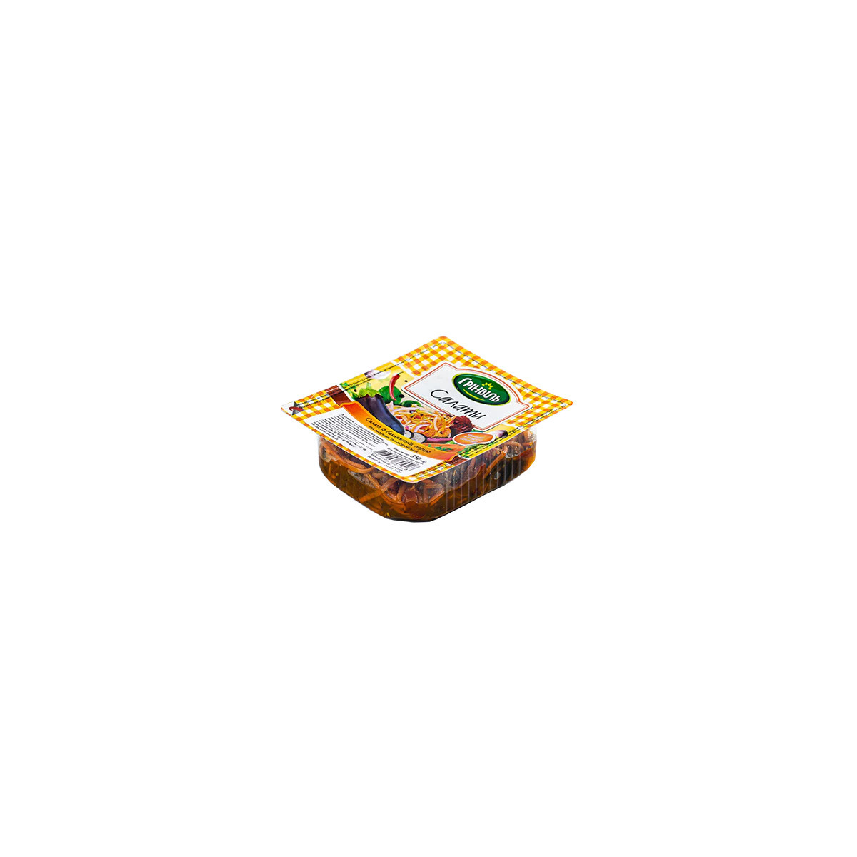 TM Grinvil Salát s lilkem, paprikou a mrkví na korejský způsob, 350g/36ks