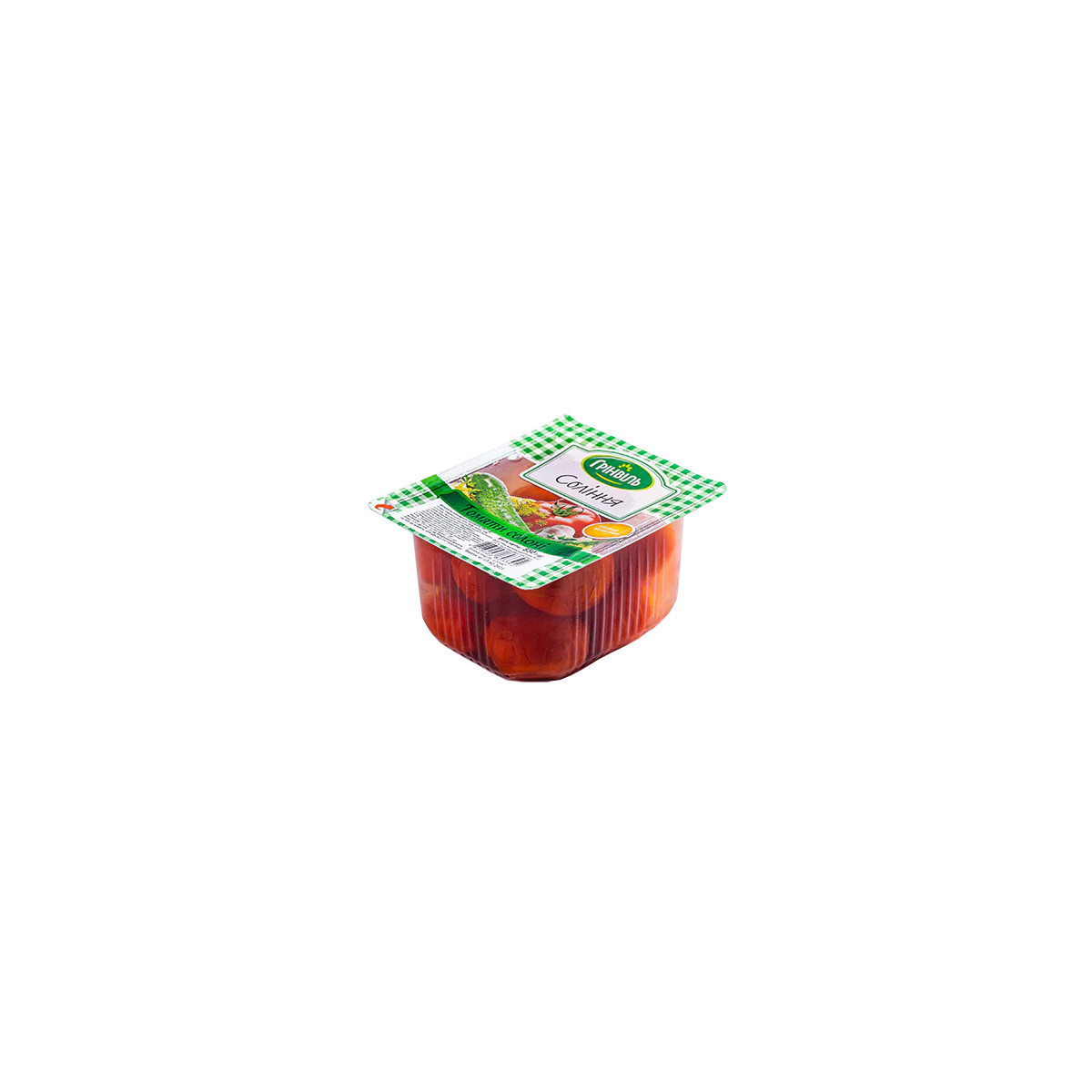 TM Grinvil Nakládana červená solená rajčata, 850g/12ks