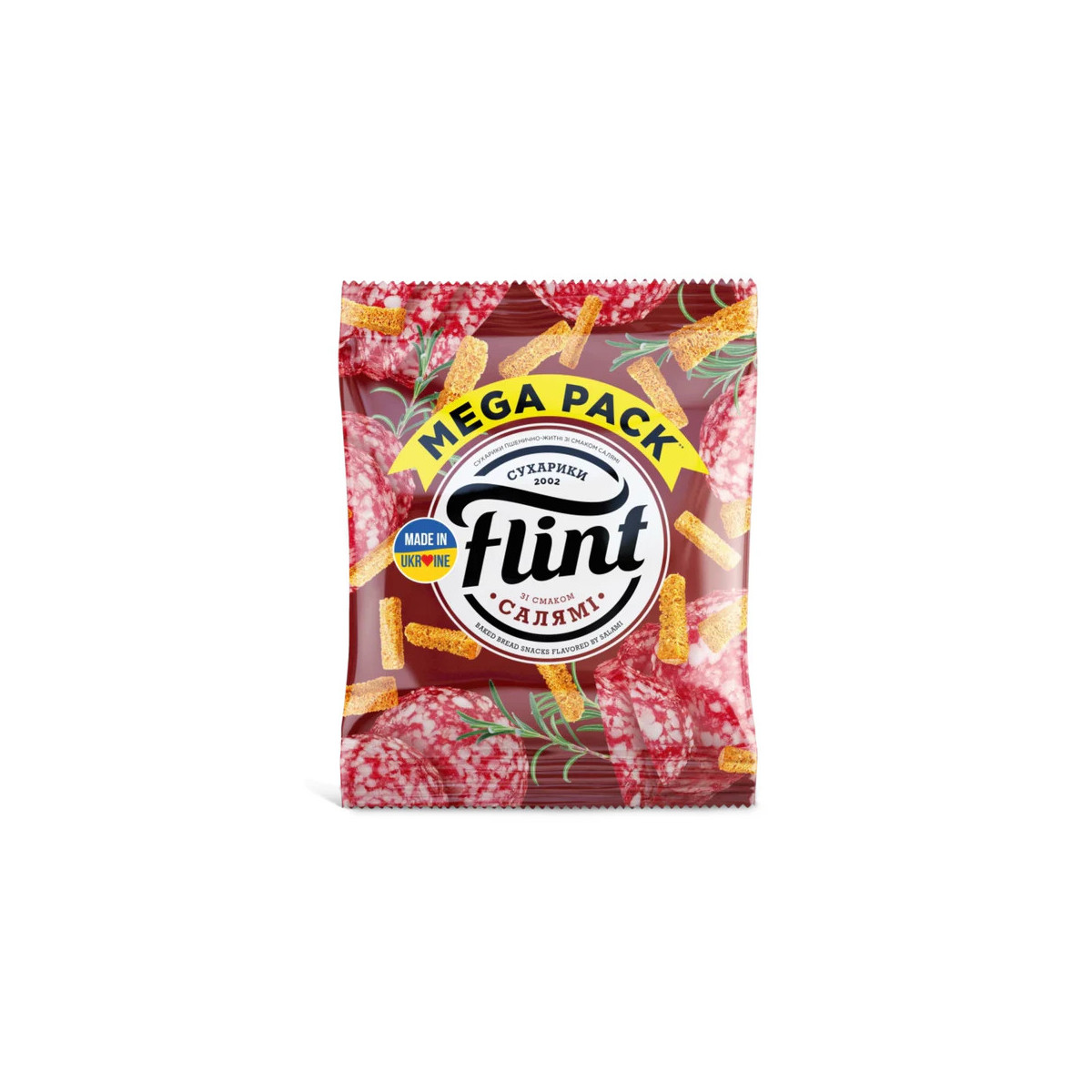 Flint Suchariky s příchutí salamu, 110g /40 ks