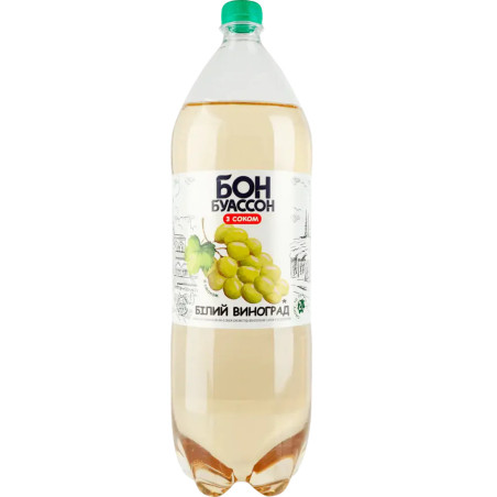 BBD Limonáda „Bílé hrozny“ 2 l /6 ks