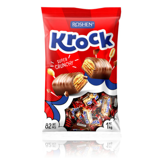 Roshen čokoládové bonbóny Krock 1kg/8ks
