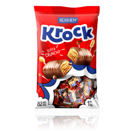 Roshen čokoládové bonbóny Krock 1kg/8ks