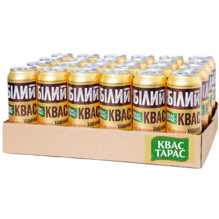 Carlsberg Kvas Taras bílý, 0,5l/24ks