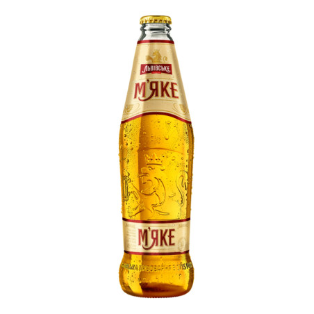 Carlsberg Pivo Lvivske Mjake světlé, plato 10°, alл. 4,2 %, 0,45L /sklo 20ks