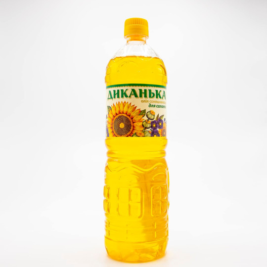 Dikanka Nerafinovaný slunečnicový olej, 1l/15ks