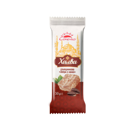 ES Sonečko Halva slunečnicová "Zebra s kakaem", 30 g/1,5 kg