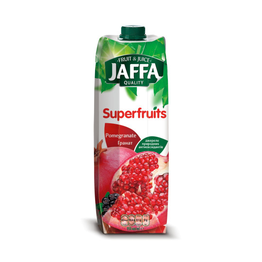 "Jaffa" Nápoj z granátového jablka a černého jeřábu, t/p, 0,95L/12kus