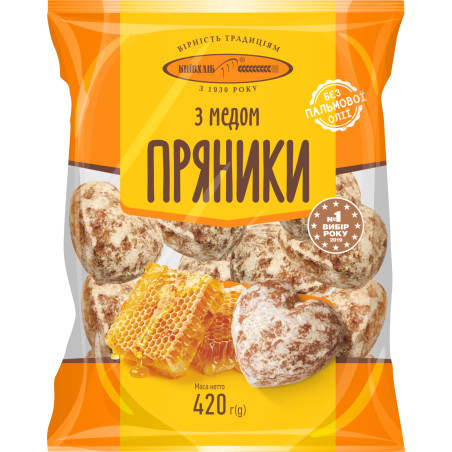 KievChlib Perníky s medem, 360g /10ks