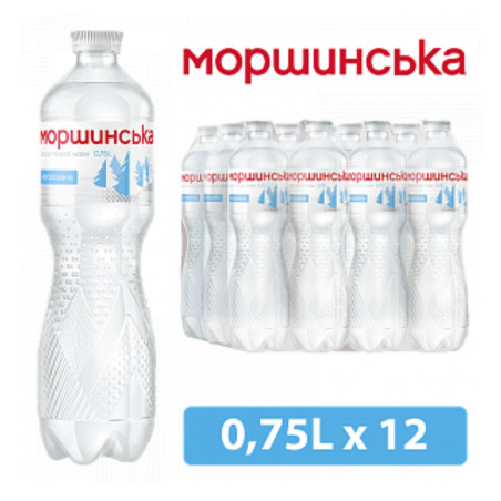 Morshynskaya Přírodní minerální voda neperliva, 0,75l/12ks