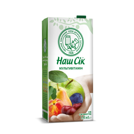 "Náš sik" Multivitamin, t/p, 1,93 L/6kus