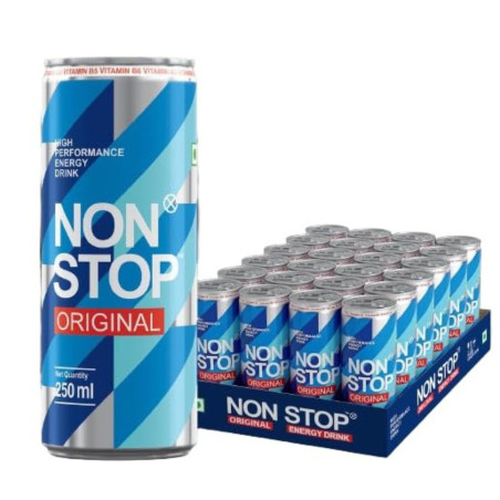 Non Stop original energetický nealko nápoj  0,5 L plech/24ks