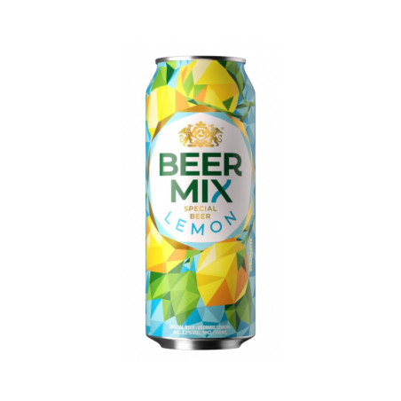 Obolon  Pivo "Beermix Citron" alc.2,5%  0,5 L plech/24ks