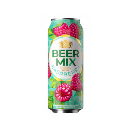 Obolon  Pivo "Beermix Malina" alc.2,5%  0,5 L plech/24ks