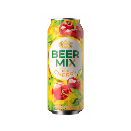 Obolon  Pivo "Beermix Višeň" alc.2,5%  0,5 L plech/24ks