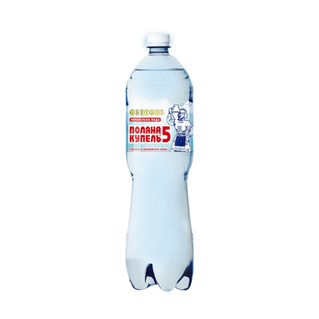 Poljana Kupel 5, Minerální voda perlivá, PET, 1,5l/6ks