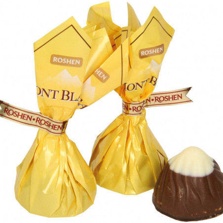 Roshen Bonbóny "Mont Blanc s sezamem", 1kg/4kg baleni