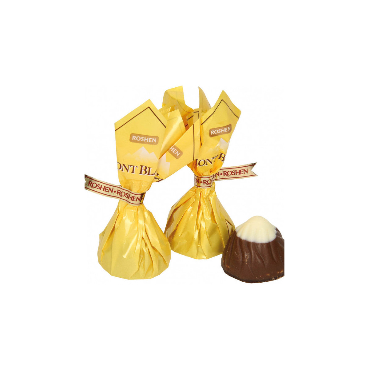 Roshen Bonbóny "Mont Blanc s sezamem", 1kg/4kg baleni