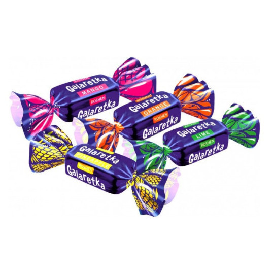 Roshen Želé v čokoládě "Galaretka", 2kg/10kg