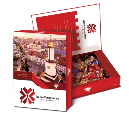 Ametist Bonboniéra "Ivano-Frankivsk" 500g / 10 ks