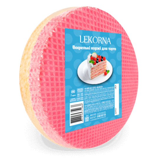 TM Lekorna Oplatkové korpusy na dort "Malinka", 90g/16ks