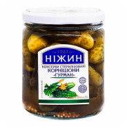 TM Nezhyn Kornishony "Gurman", 450g/12ks