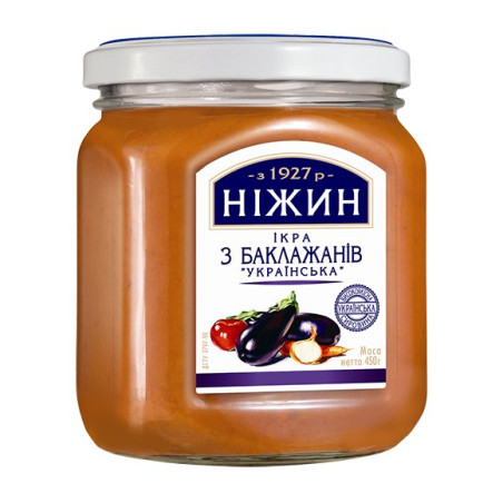 TM Nezhyn Lilková pomazanka "Ukrajinská", 450g/12ks