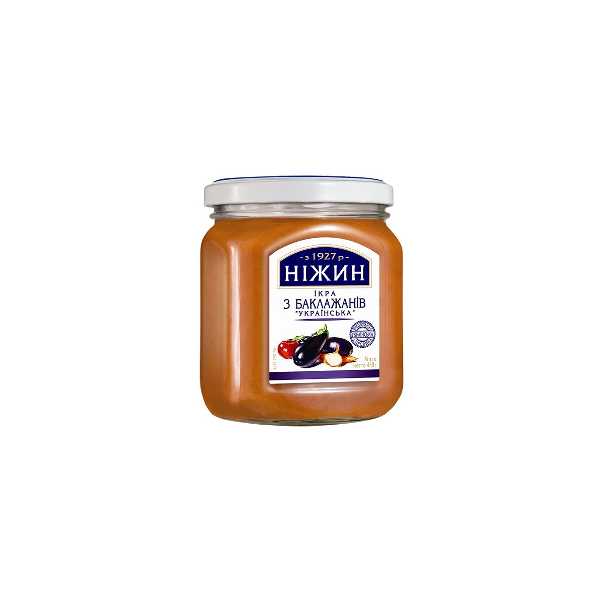 TM Nezhyn Lilková pomazanka "Ukrajinská", 450g/12ks