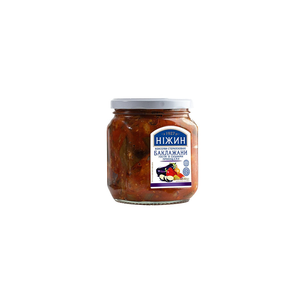 TM Nezhyn "Pálivý lilky s východním kořením", 460g/12ks