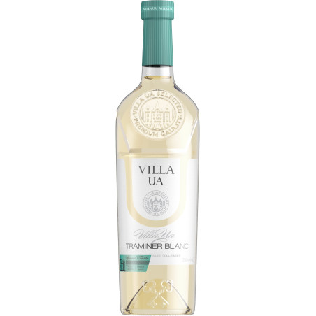 TM Villa UA Tramín bílý, al. 12%, 0,75L/12ks