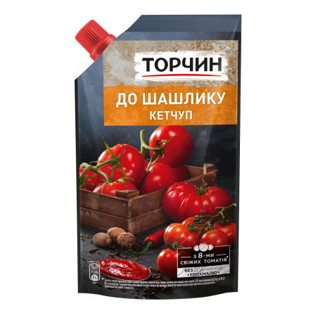 Torčyn Ketčup "Do shashliku", 380g/25ks